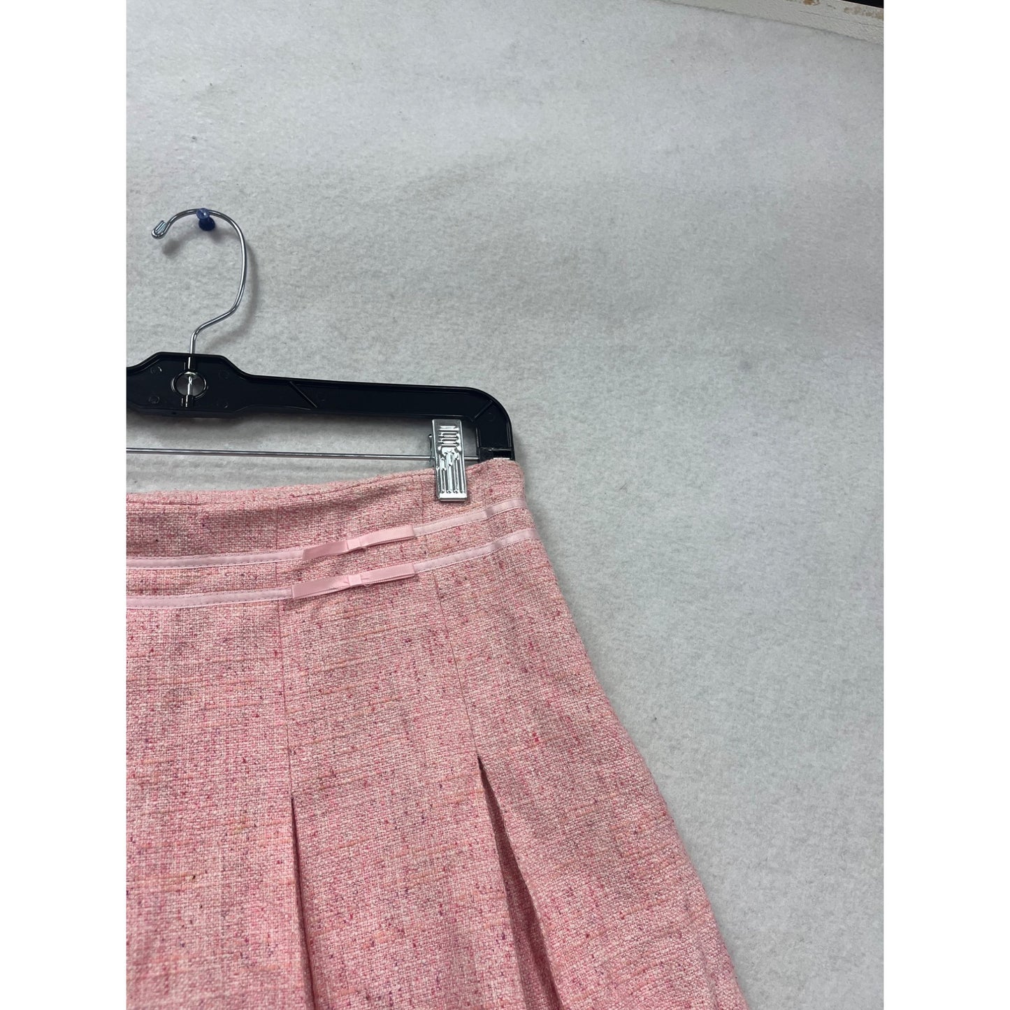 Pink Pleated Mini Skirt Size 2 By Liquid #515A
