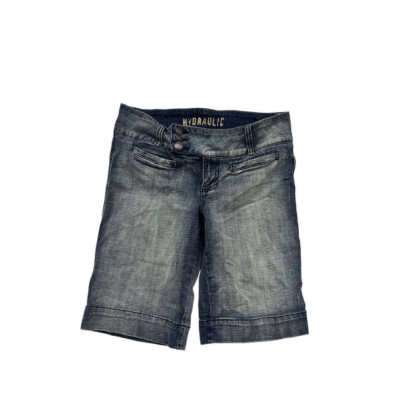 Hydraulic Denim Bermuda Shorts Size 13/14 Blue #704A