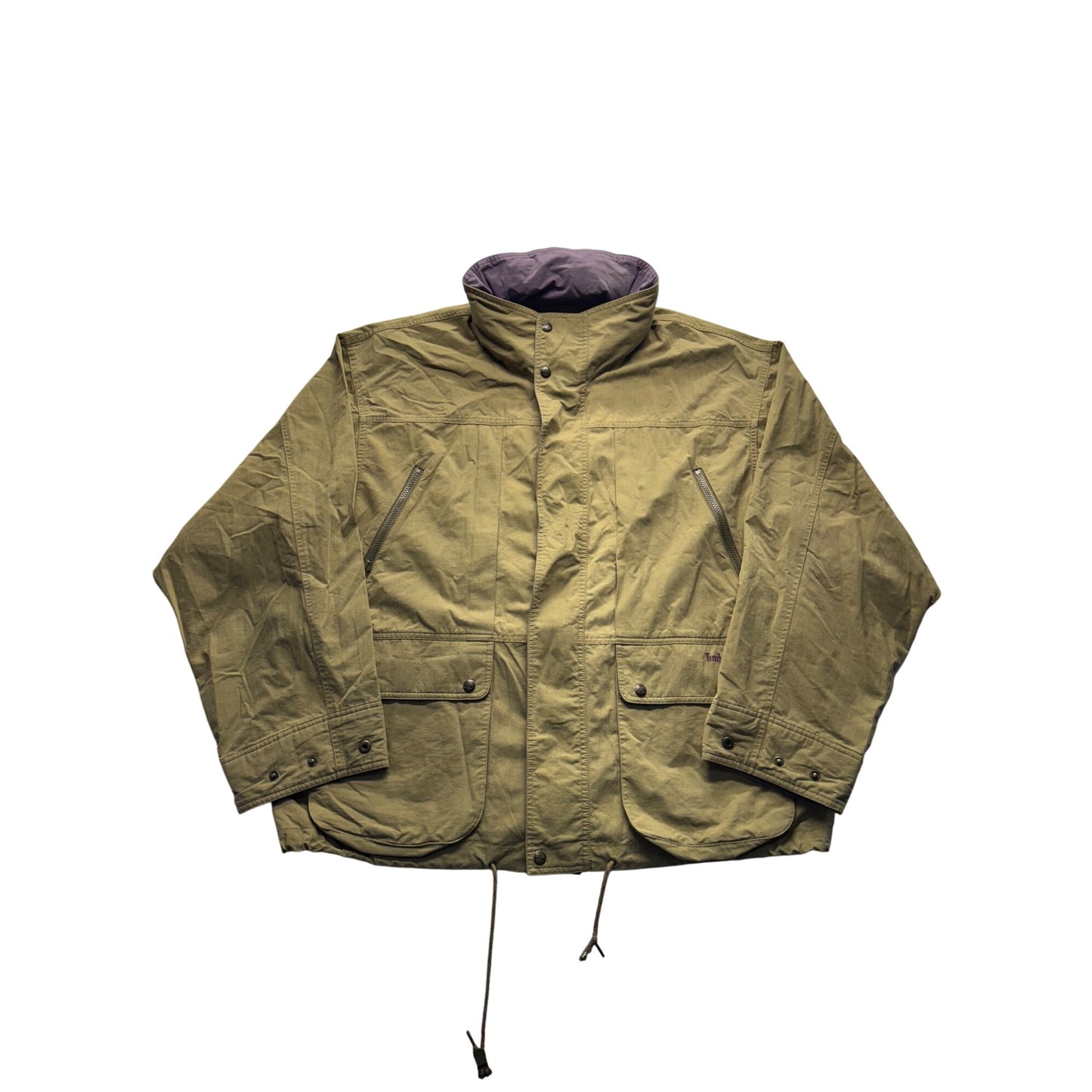 Timberland Green Utility Jacket Size L #9057