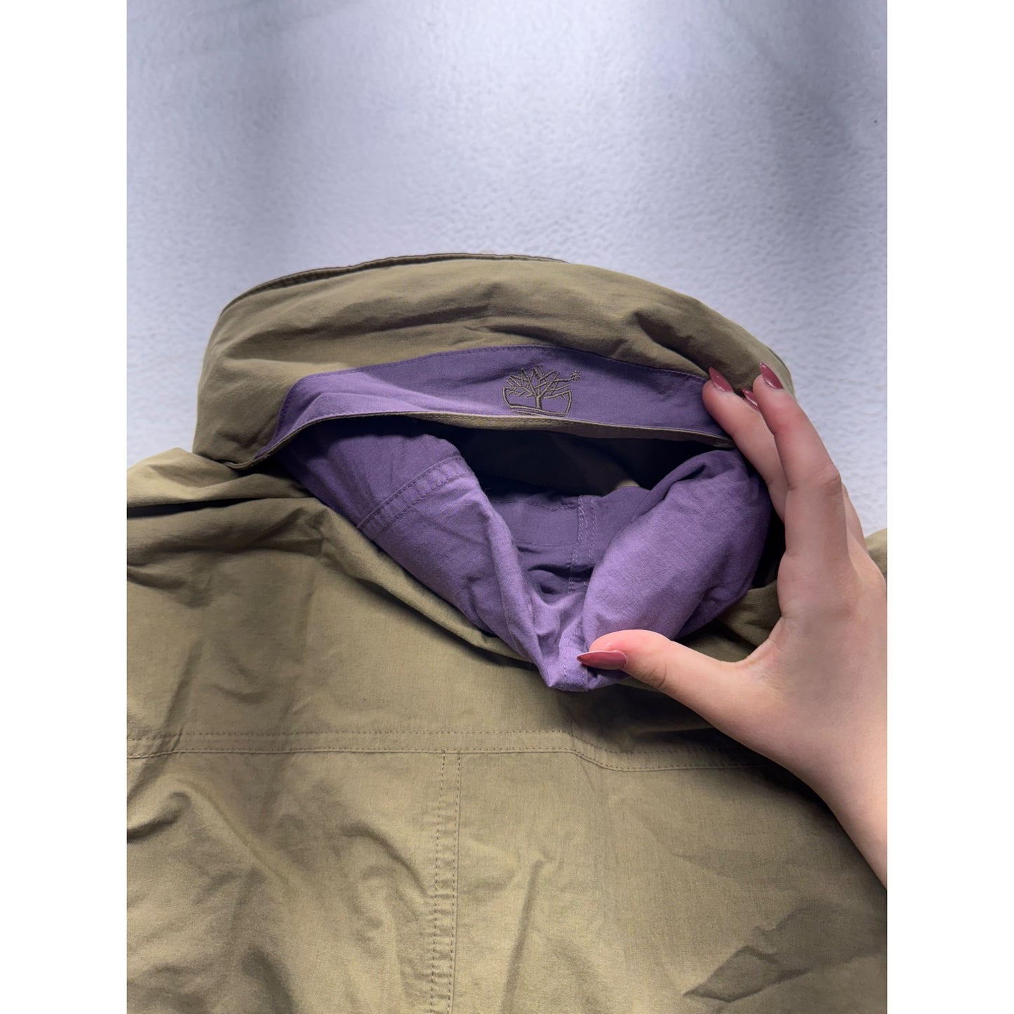 Timberland Green Utility Jacket Size L #9057