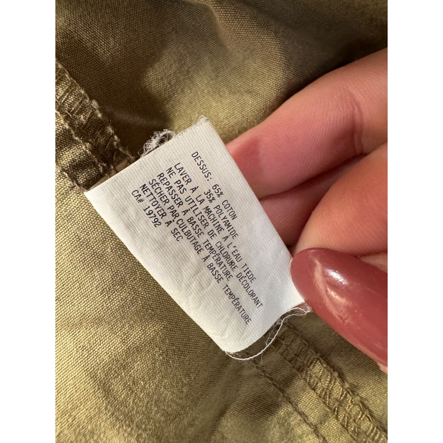 Timberland Green Utility Jacket Size L #9057