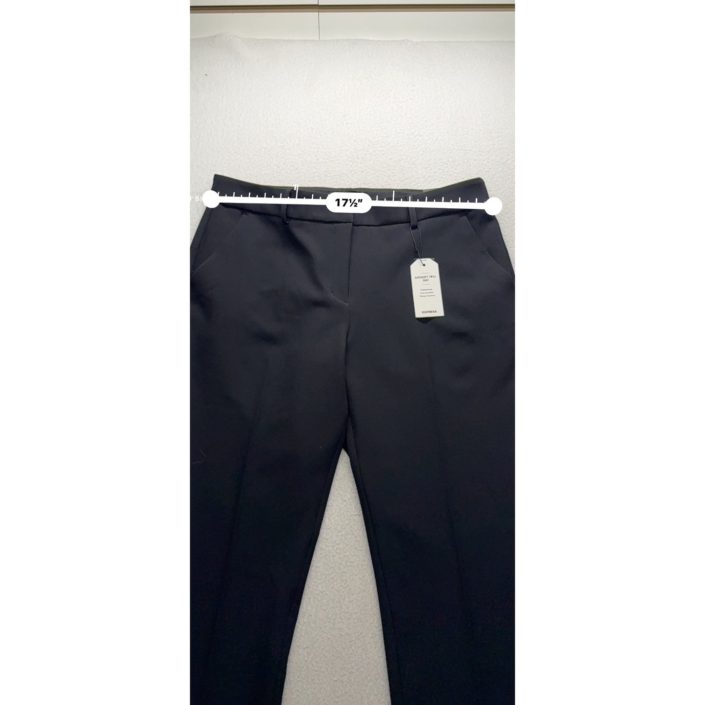 Express Supersoft Twill Bootcut Work Pants Professional Stretch #9570