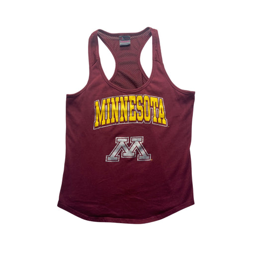 Minnesota Gophers Womens Racerback Tank Top #7144