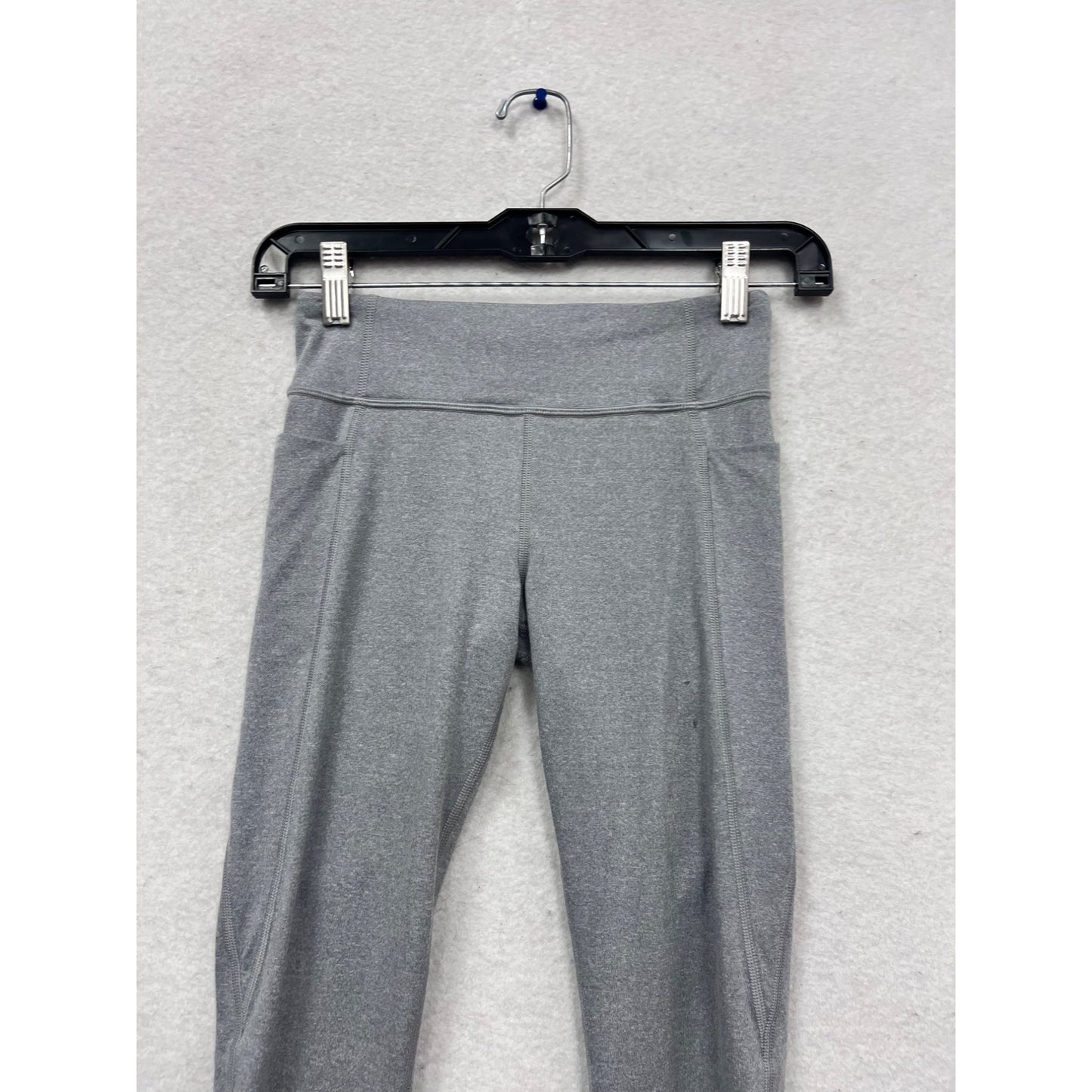 Athleta Trust Fall Tight Gray Leggings L/12 #484A