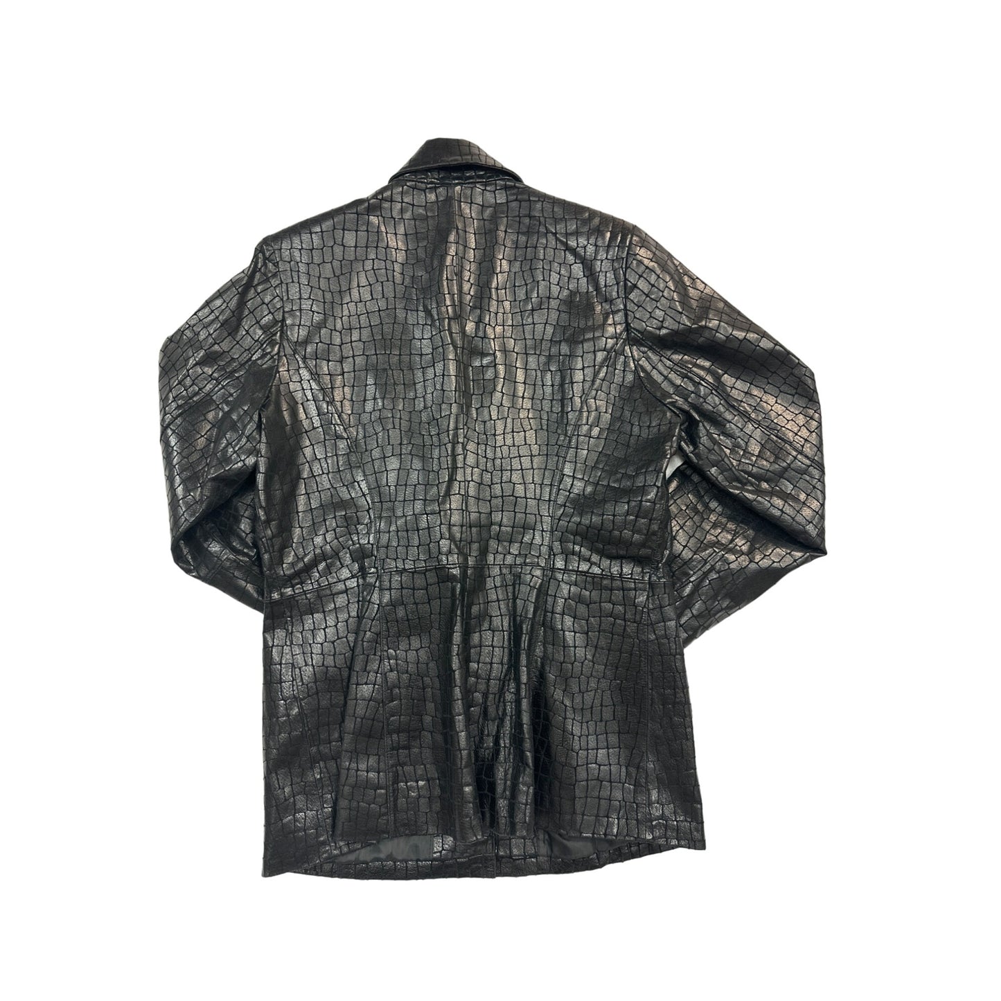 100% CROCODILE LEATHER Dialogue Jacket