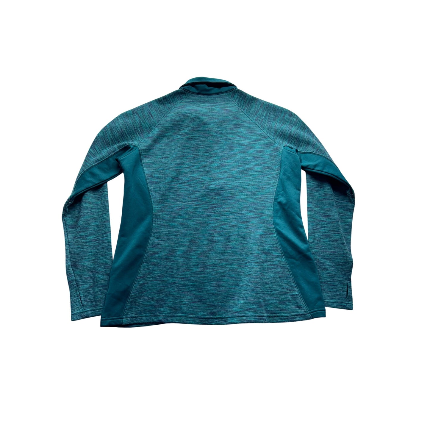 Columbia XL Teal Quarter-Zip Pullover Activewear Top #9160