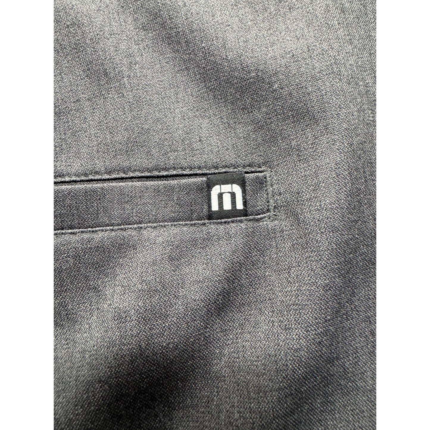 TravisMathew Gradient Gray Striped Shorts Size 38 #9053