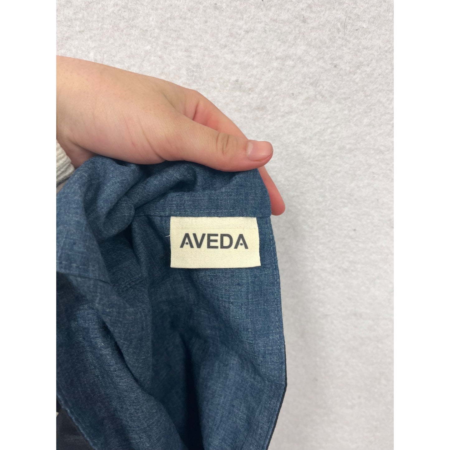 Aveda Black & Blue Recycled Totebag #8140
