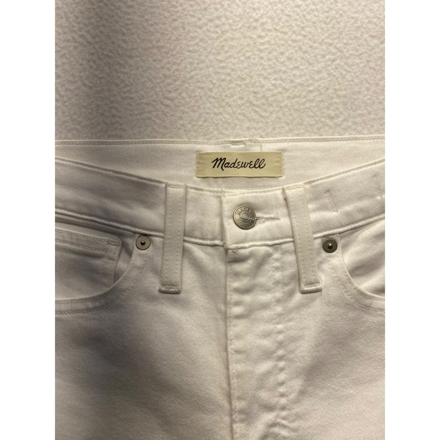 White madewell skinny jeans #5118