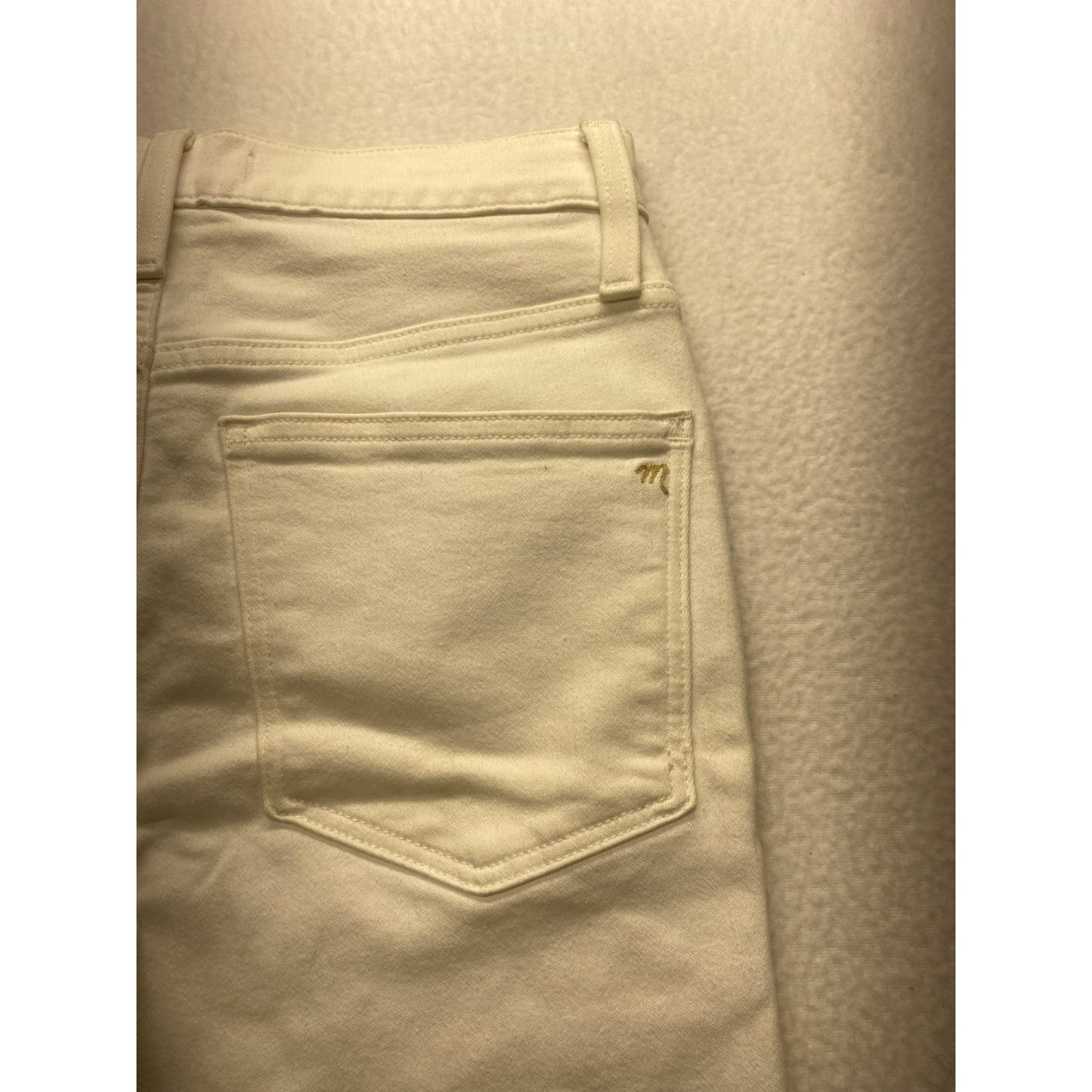 White madewell skinny jeans #5118