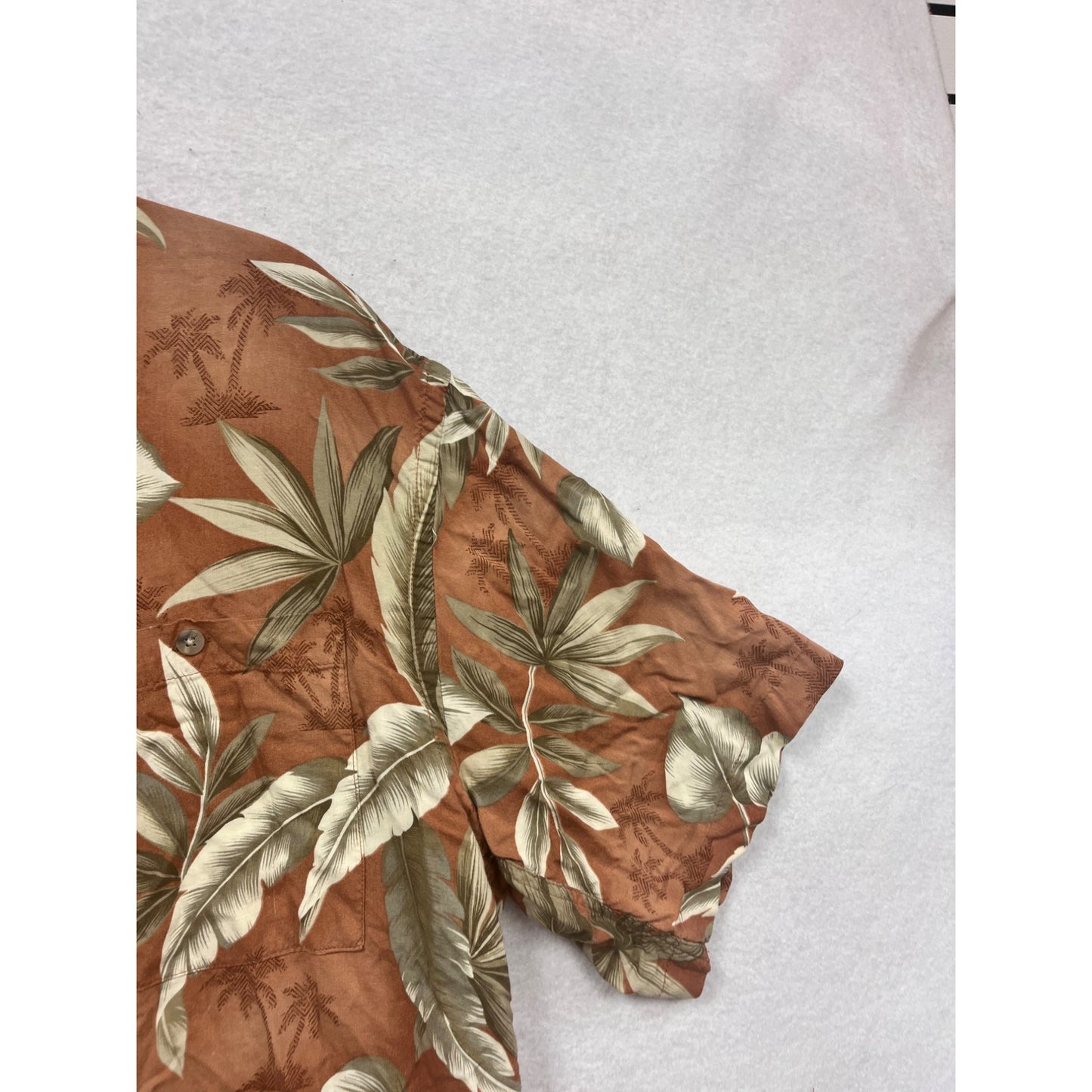 Pierre Cardin Hawaiian Shirt L #917A