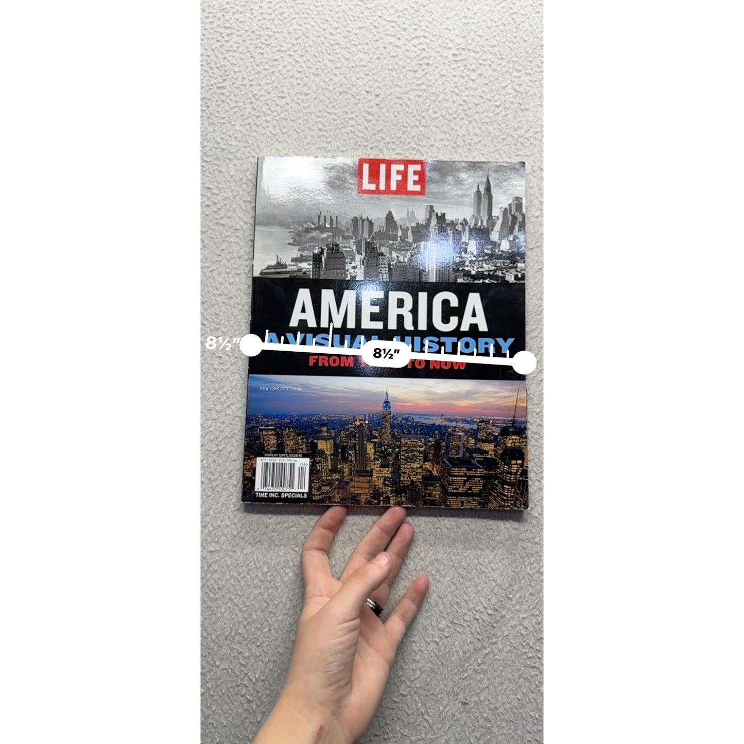 Life America A Visual History From Then To Now Hardcover Time Inc Specials 432B