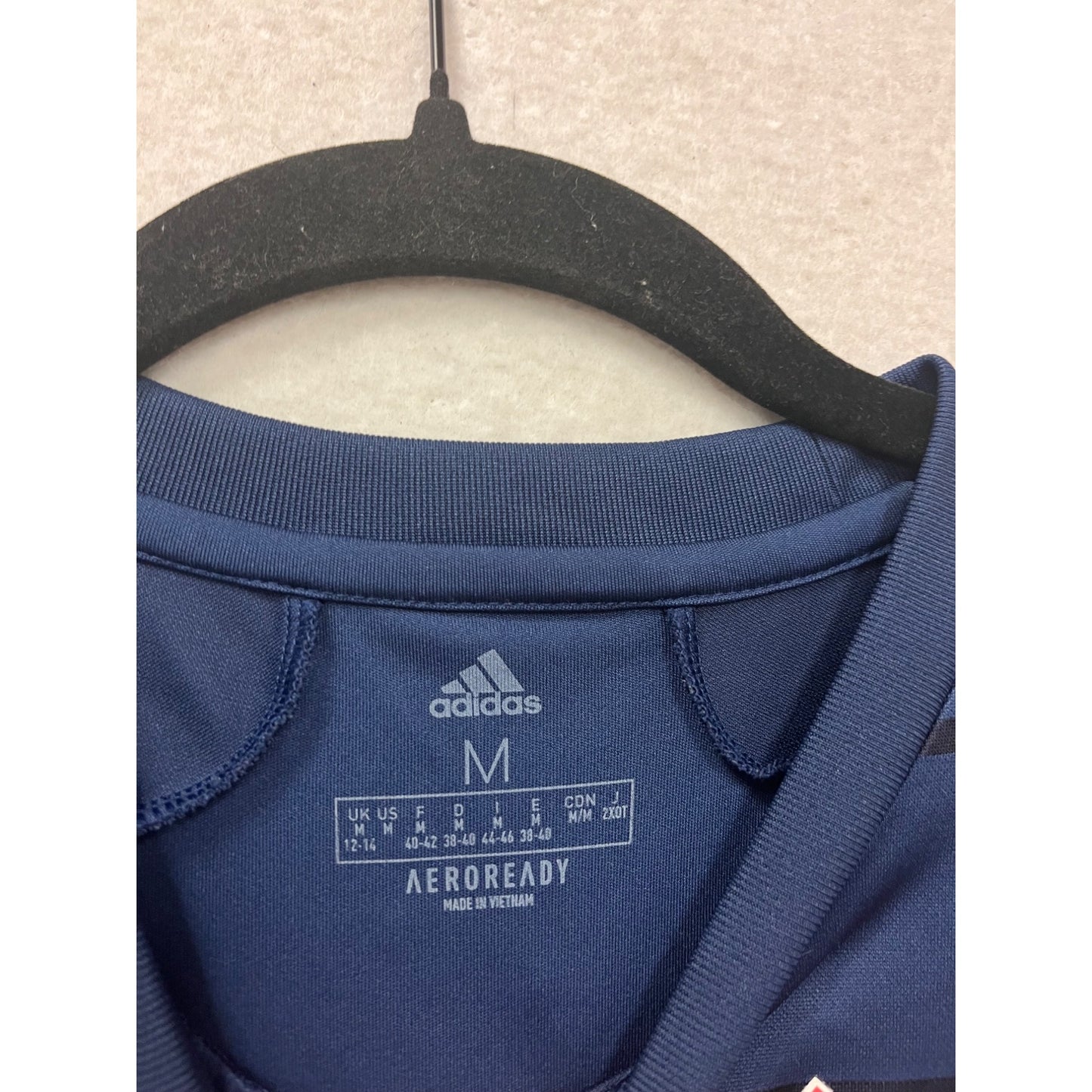 Adidas Mens Aeroready FA Xtreme Soccer Jersey M #695A