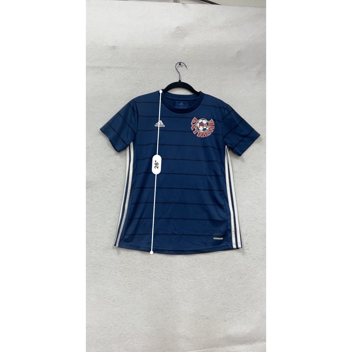 Adidas Mens Aeroready FA Xtreme Soccer Jersey M #695A