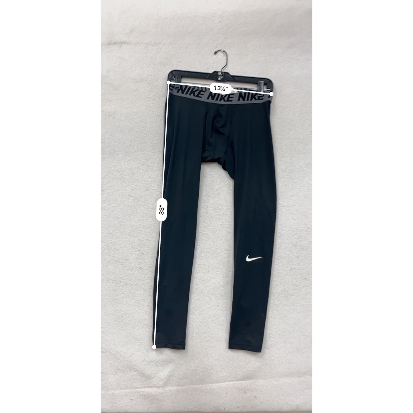 Nike Womens Black Dri-Fit Compression Leggings Large #34A