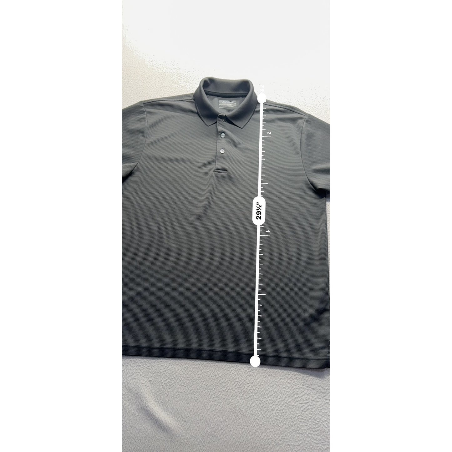 Mens Ben Hogan Performance L.G.G Gray Polo Shirt #7875