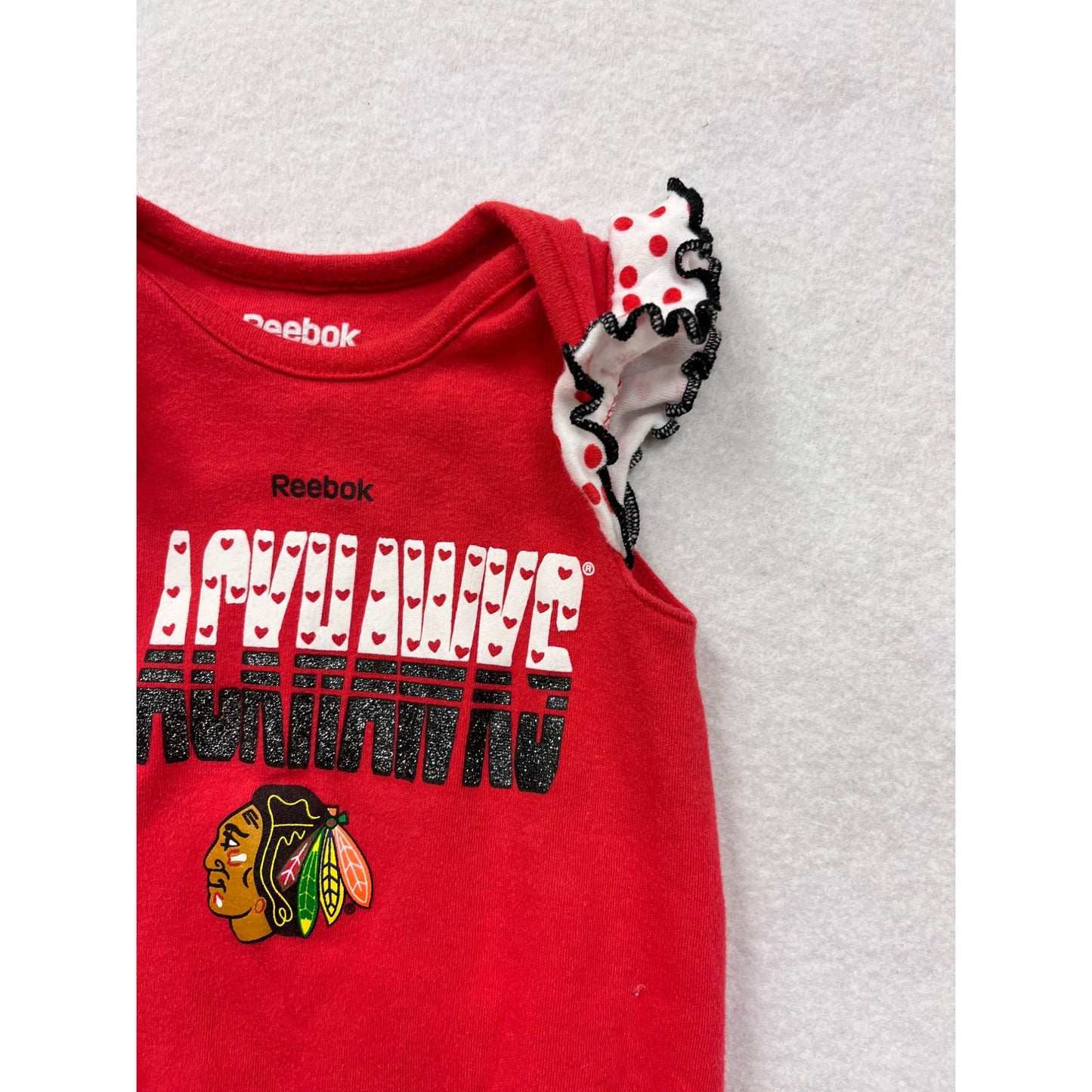 Baby Girls Blackhawks One Piece -2797