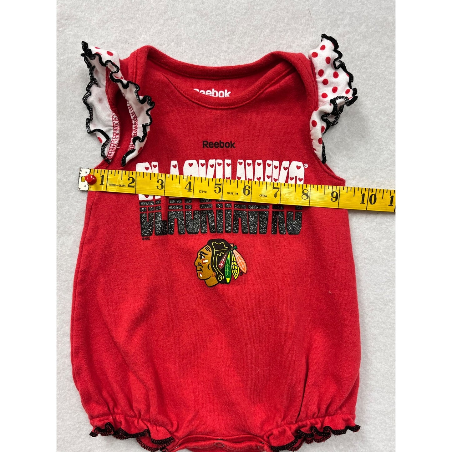 Baby Girls Blackhawks One Piece -2797