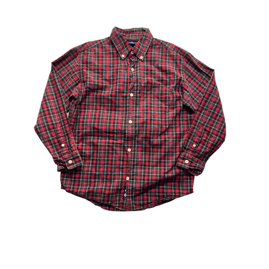 Gap Kids L Plaid Button-Down Shirt #7959