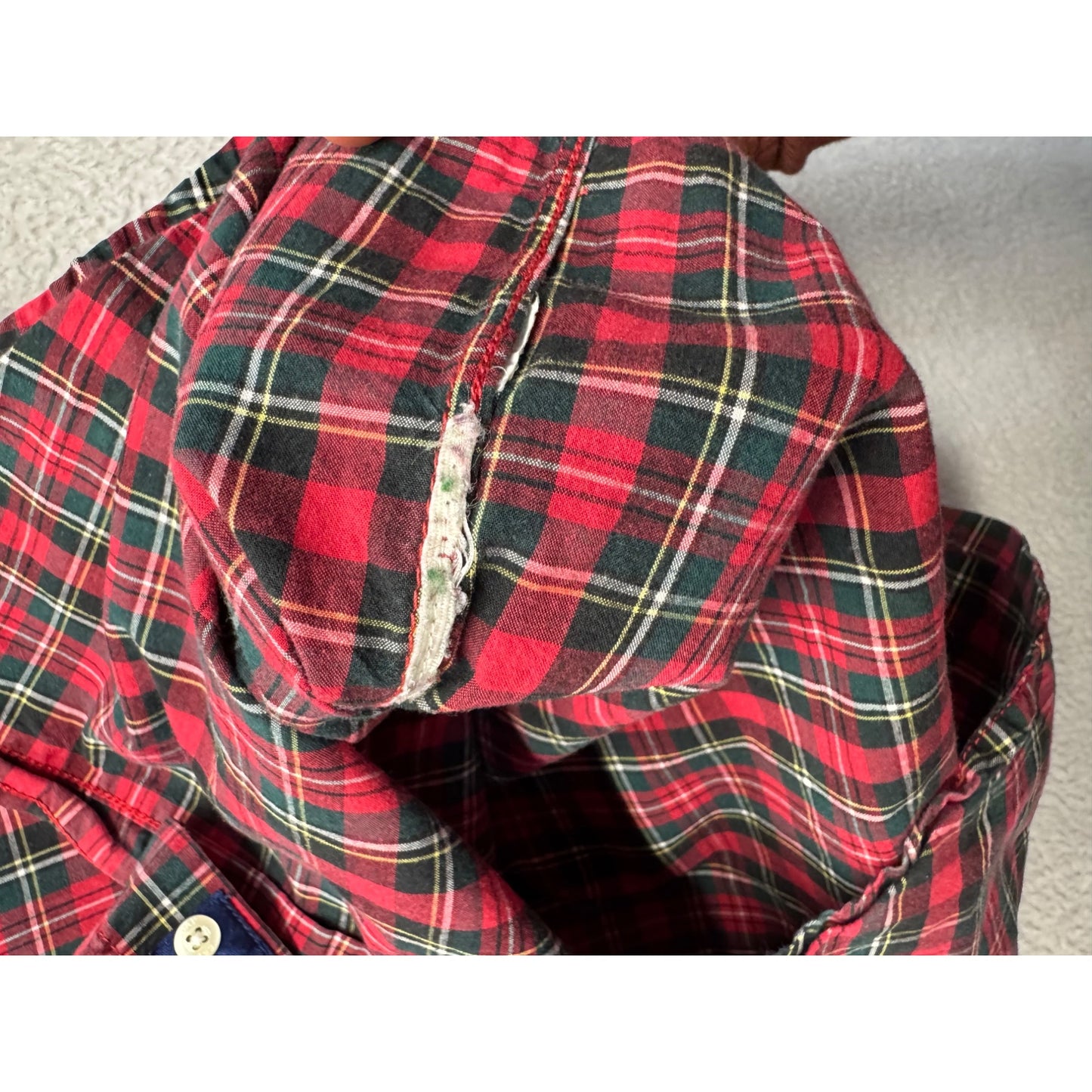 Gap Kids L Plaid Button-Down Shirt #7959