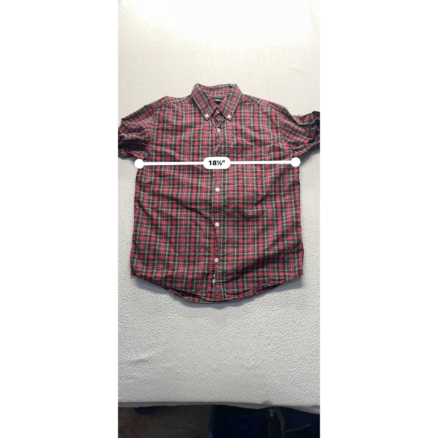 Gap Kids L Plaid Button-Down Shirt #7959