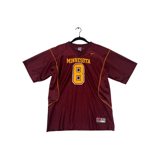 Nike Minnesota #8 Mesh Football Jersey L #768A