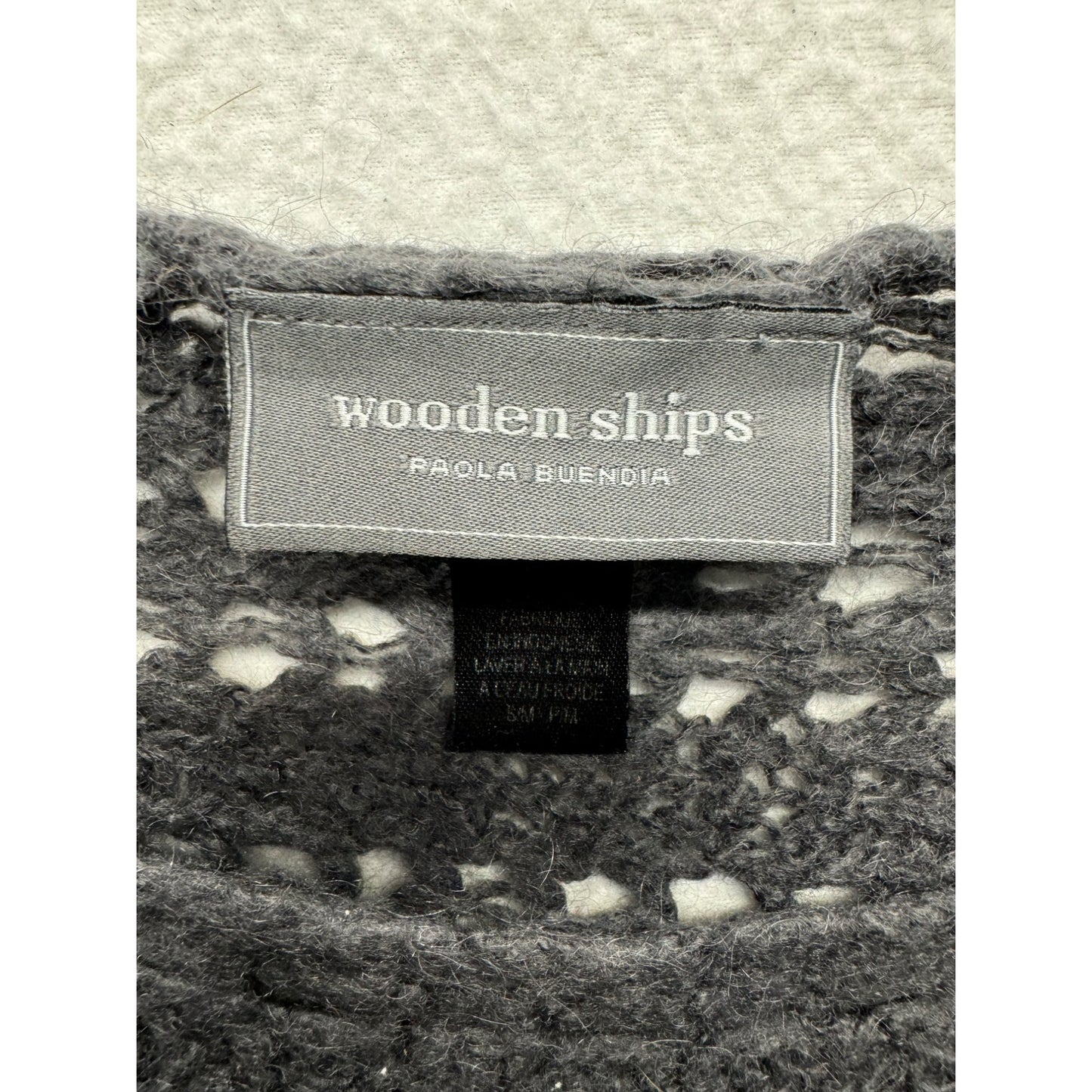 Wooden Ships Loose Knit Sweater #5038