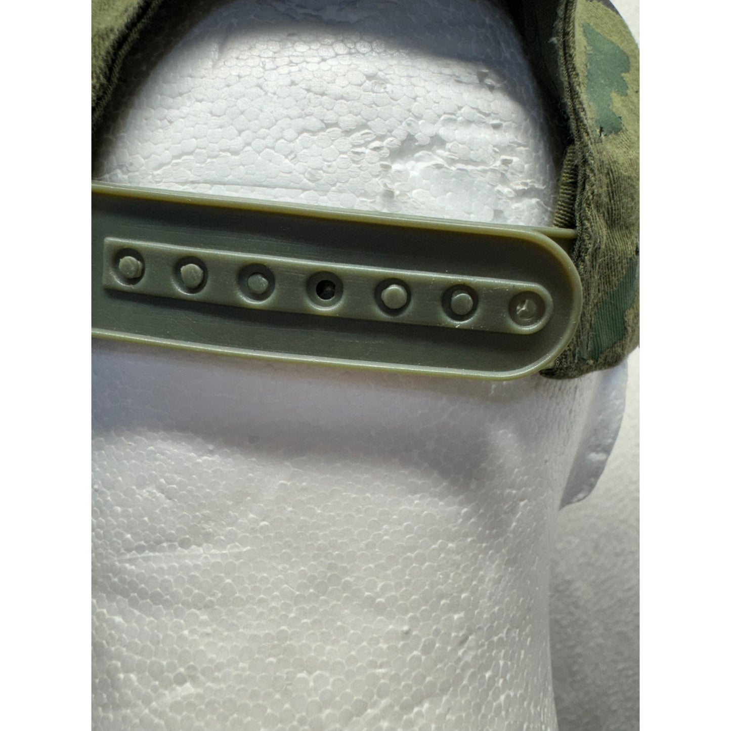 Camo Snapback Hat With Airplane Compass Design & Adjustable Strap #9788