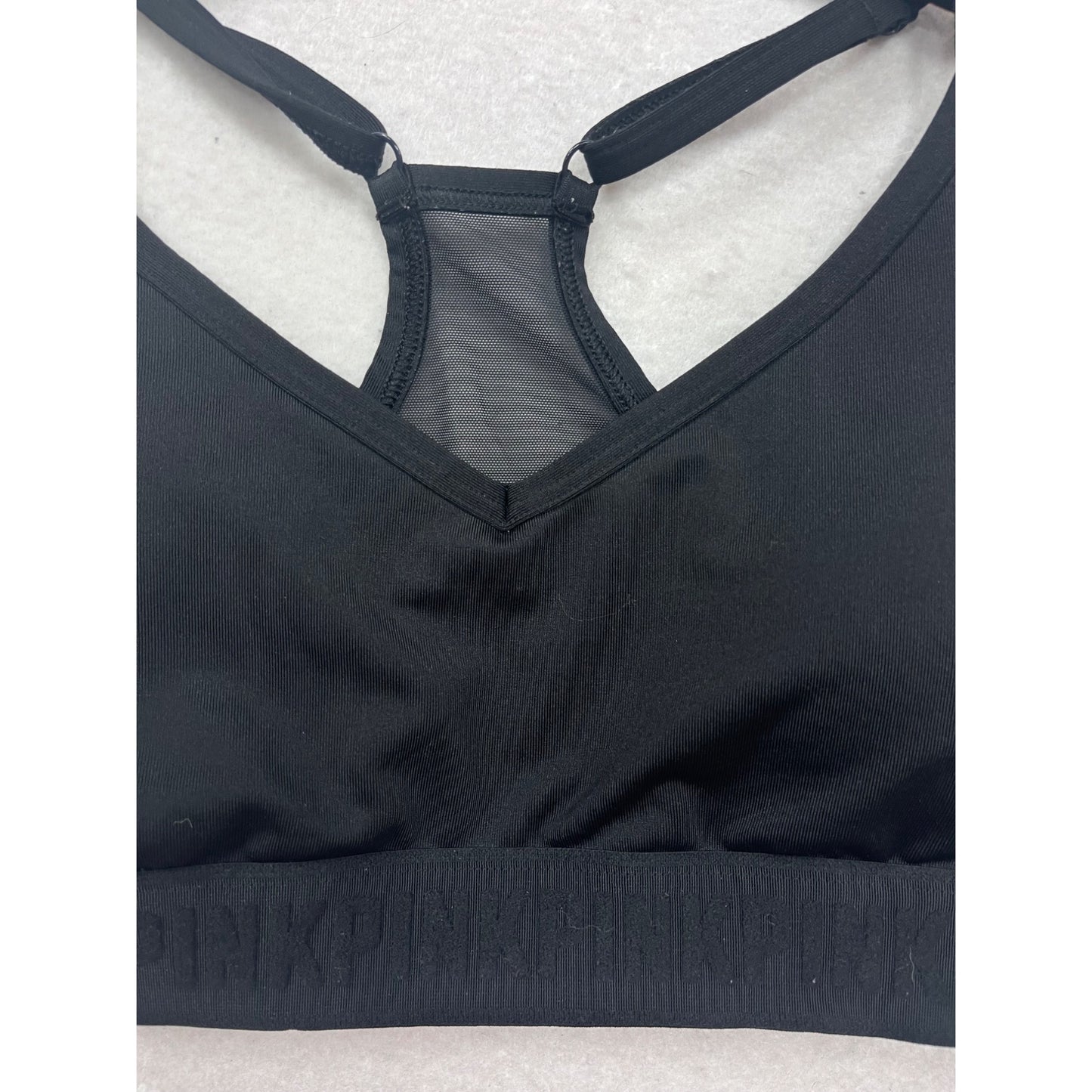 Pink By Victorias Secret Ultimate Black Sports Bra Medium #124A