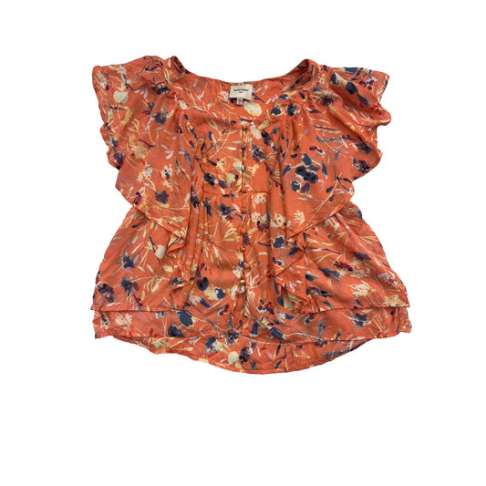 Women’s Beautiful Floral Ruffled Blouse