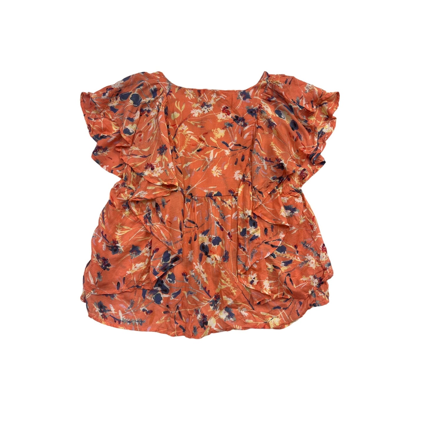 Women’s Beautiful Floral Ruffled Blouse