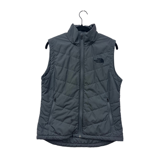 The North Face Mens Small Gray Quilted Insulated Vest #8010