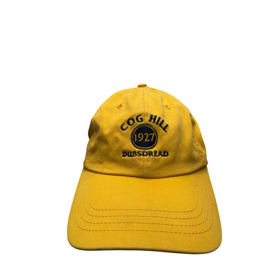 Cog Hill 1927 Dubsdread Yellow Adjustable Baseball Cap Embroidered Logo #35B