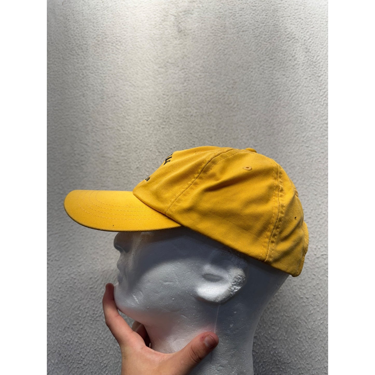 Cog Hill 1927 Dubsdread Yellow Adjustable Baseball Cap Embroidered Logo #35B