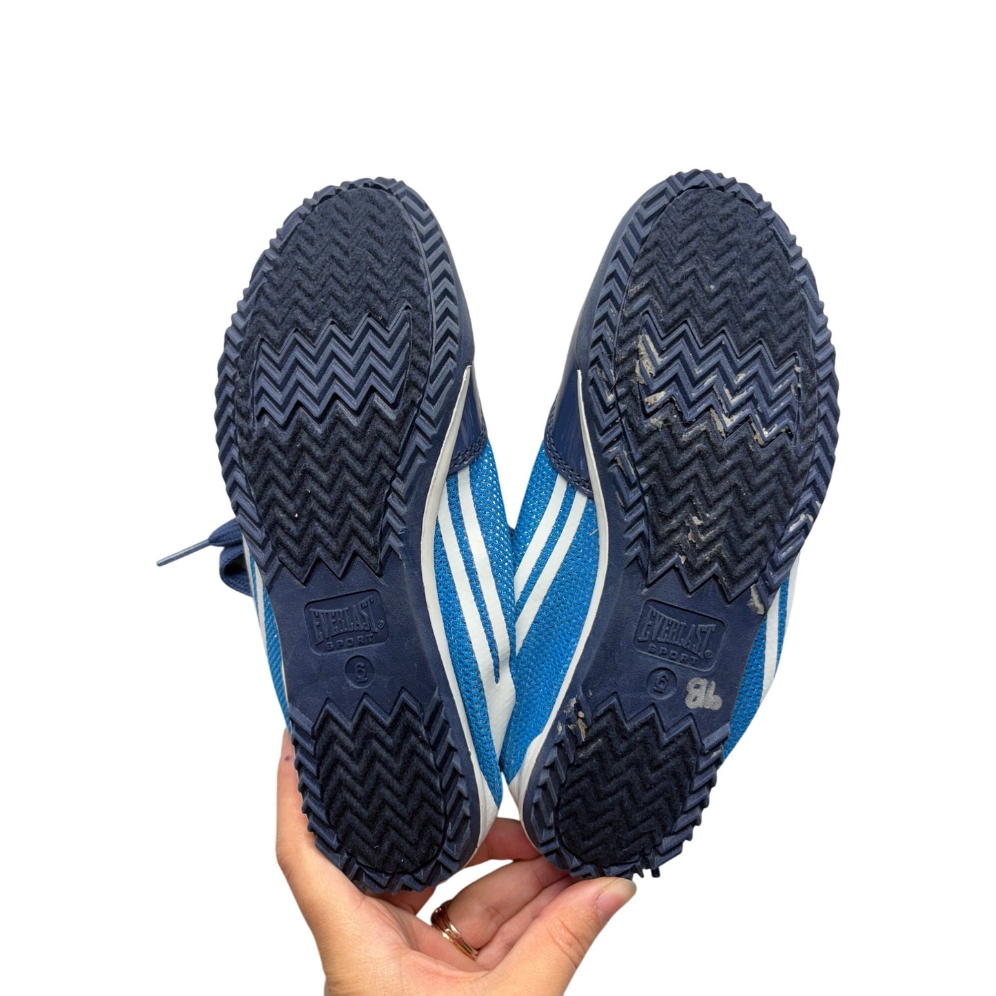 Everlast Sport Womens Navy Sparkle Athletic Shoes #352B