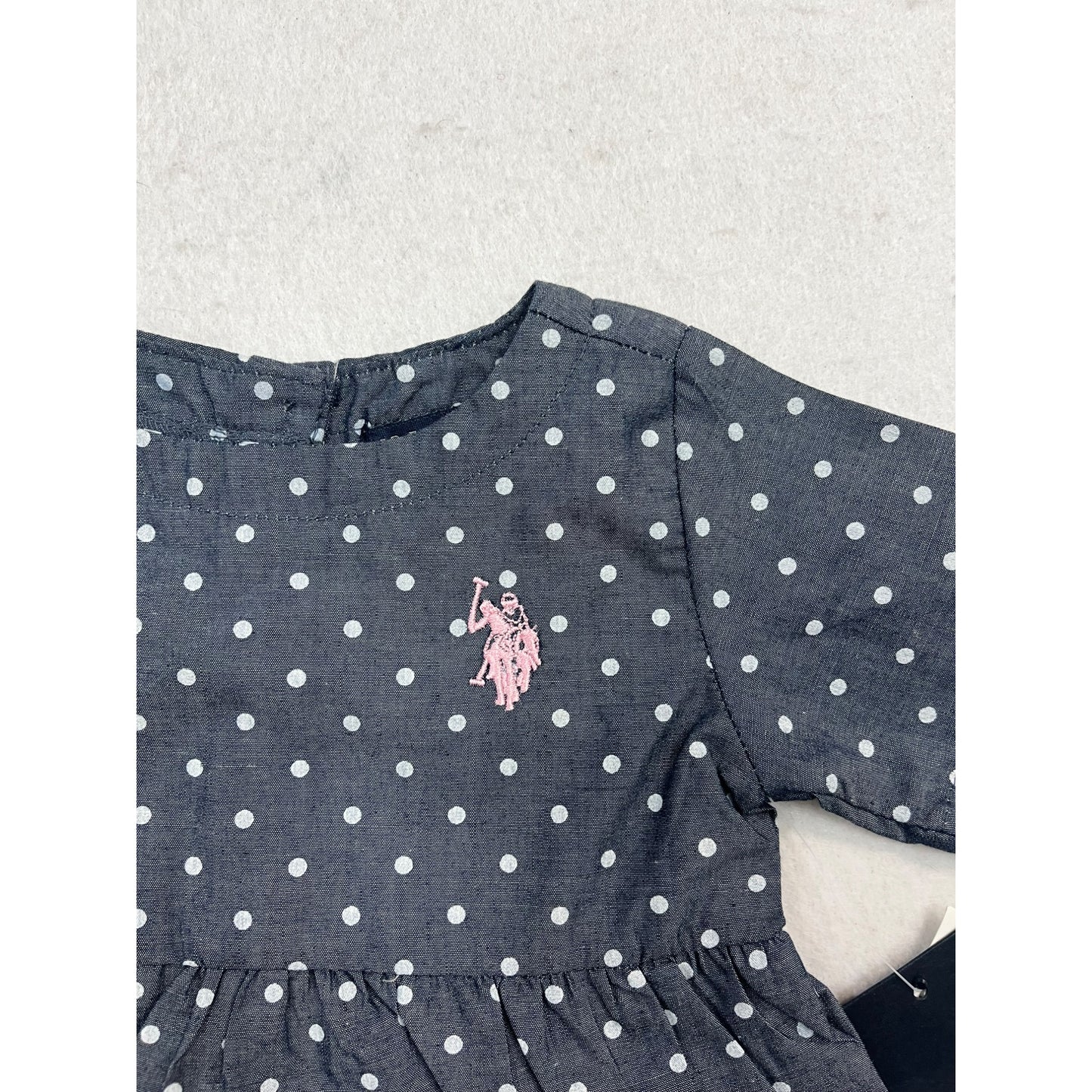 Baby Girls Brand New U.S. Polo Top #2440