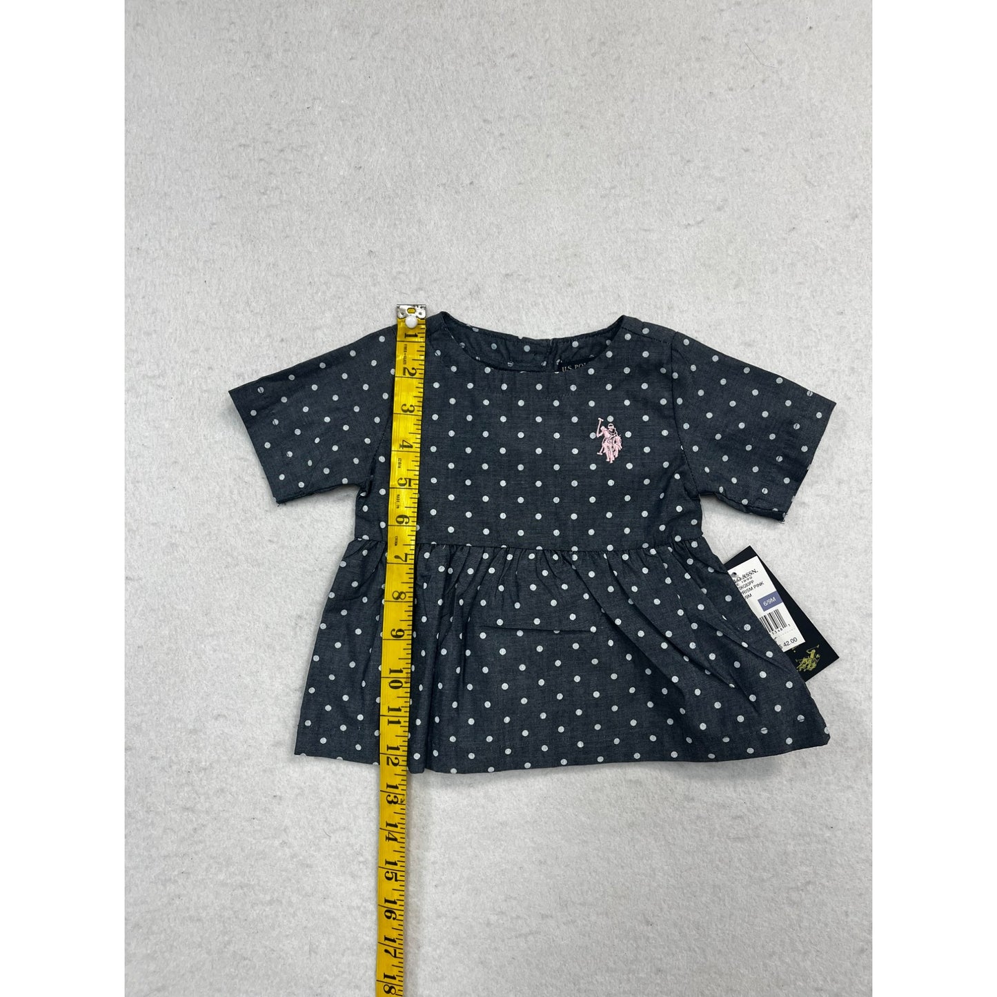 Baby Girls Brand New U.S. Polo Top #2440