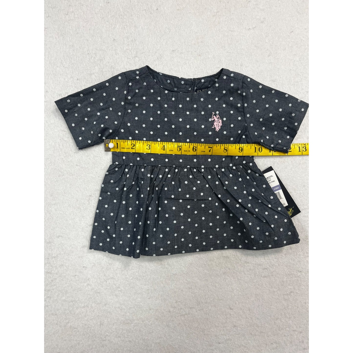 Baby Girls Brand New U.S. Polo Top #2440