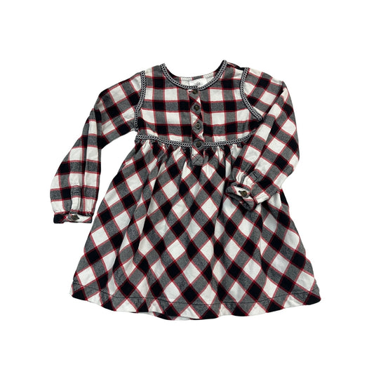 Girls Plaid Dress #2340