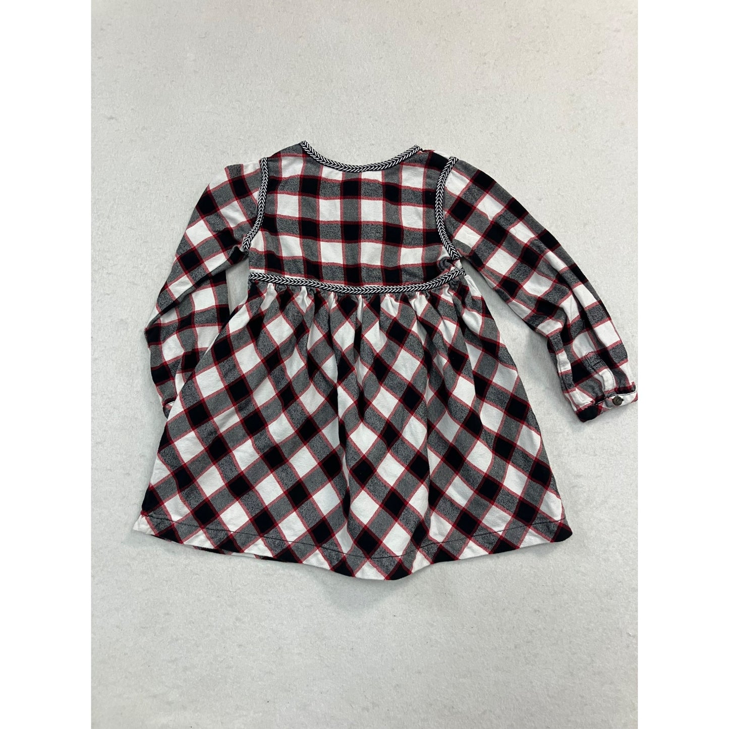 Girls Plaid Dress #2340