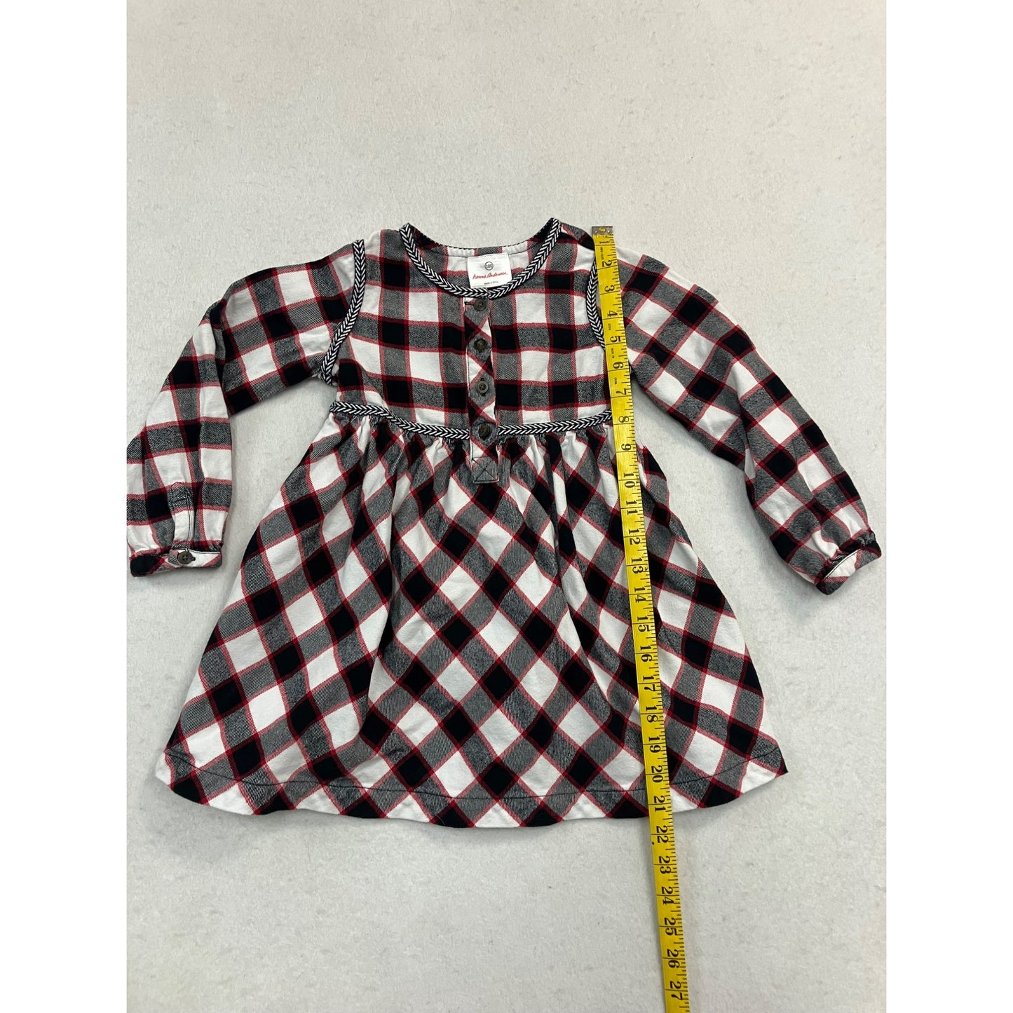 Girls Plaid Dress #2340