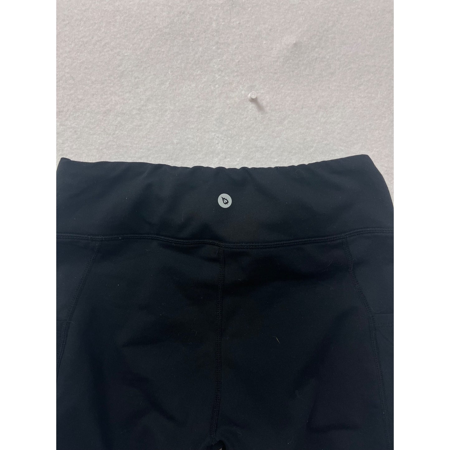 Baleaf Black High-Waisted Leggings With Pockets L #8634