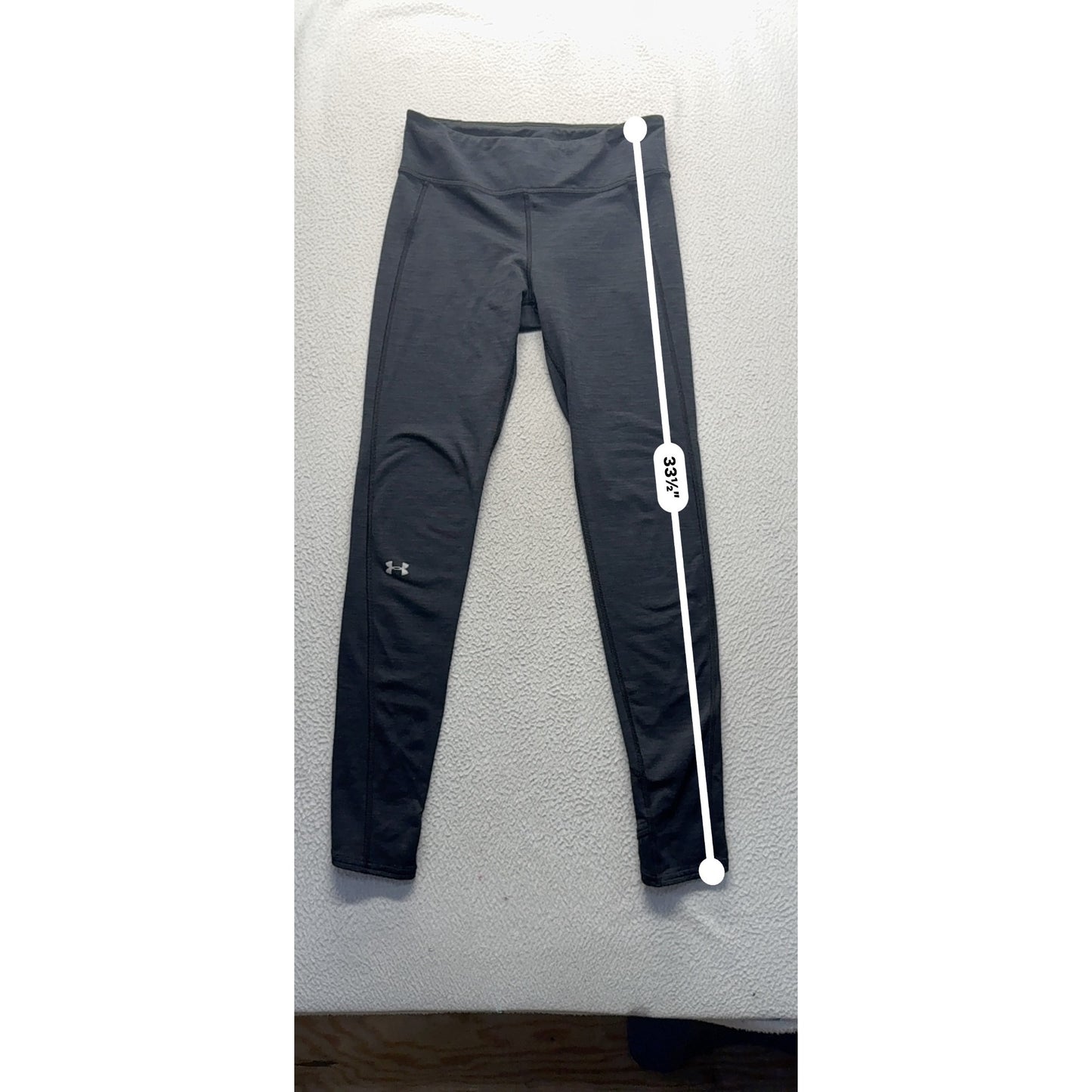 Under Armour ColdGear Compression Leggings Black Small #9918