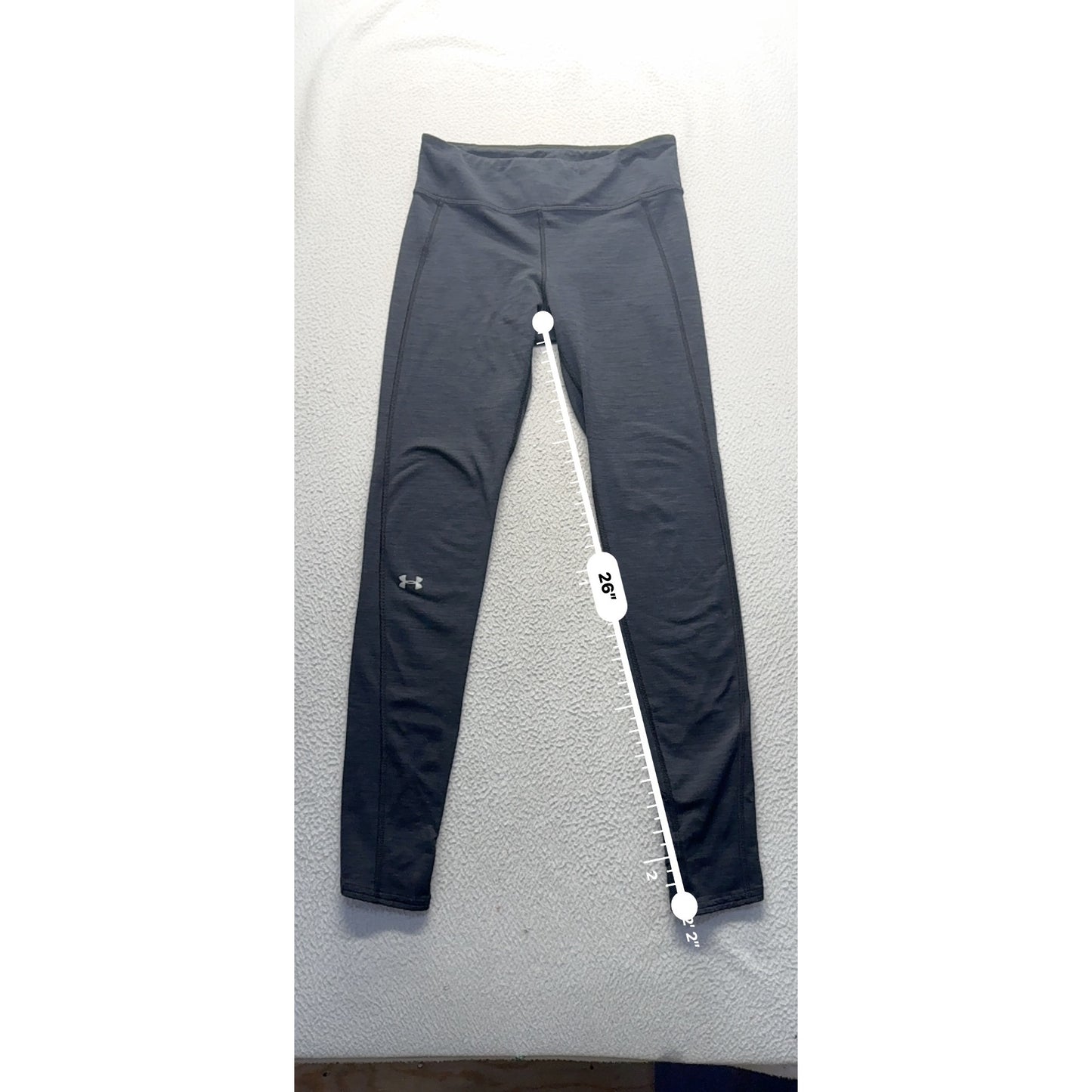 Under Armour ColdGear Compression Leggings Black Small #9918