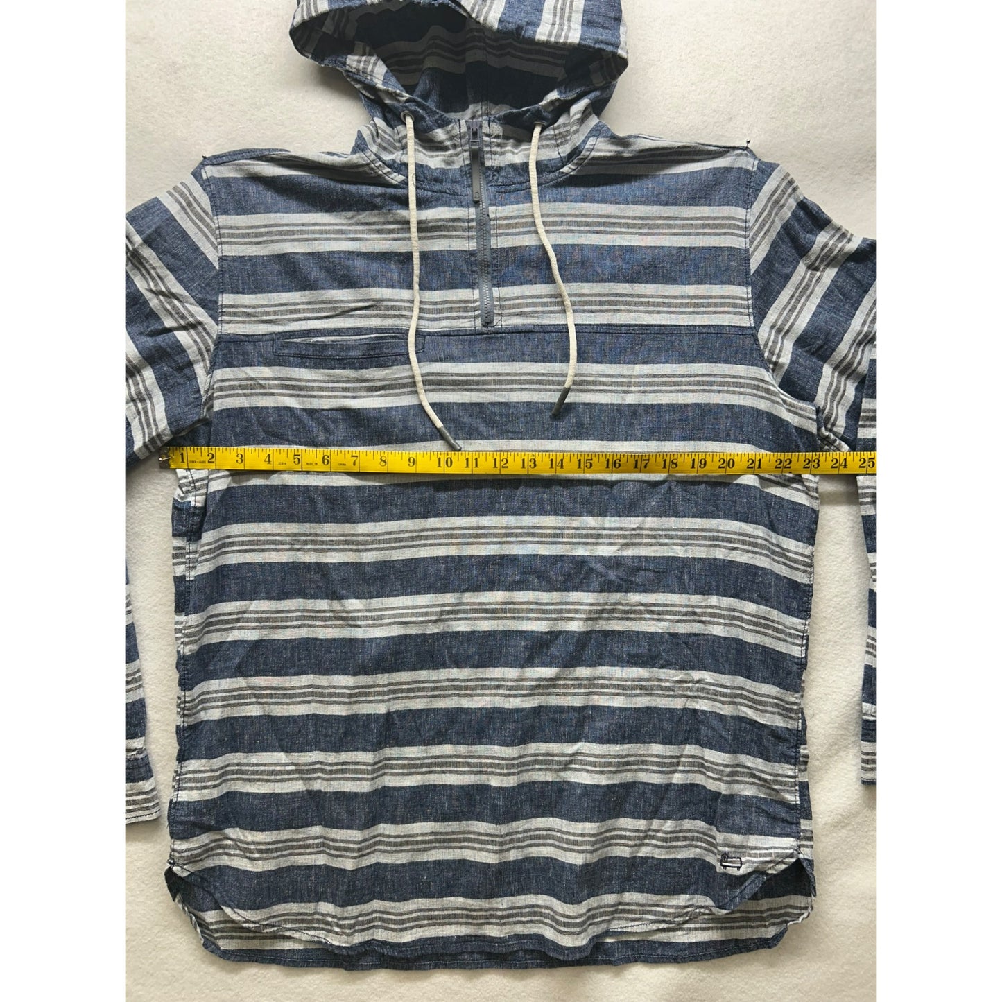 Woolrich 1/4 Zip Stripped Pullover #2905