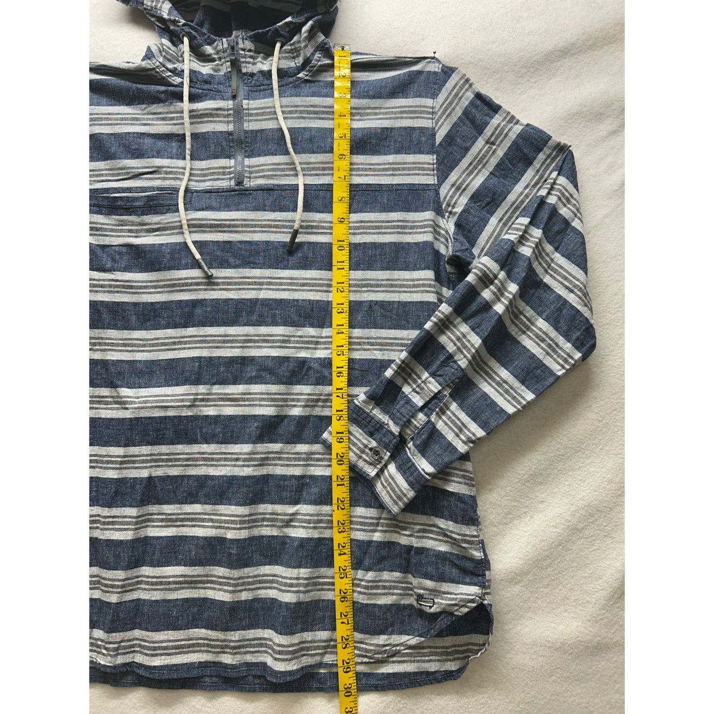 Woolrich 1/4 Zip Stripped Pullover #2905