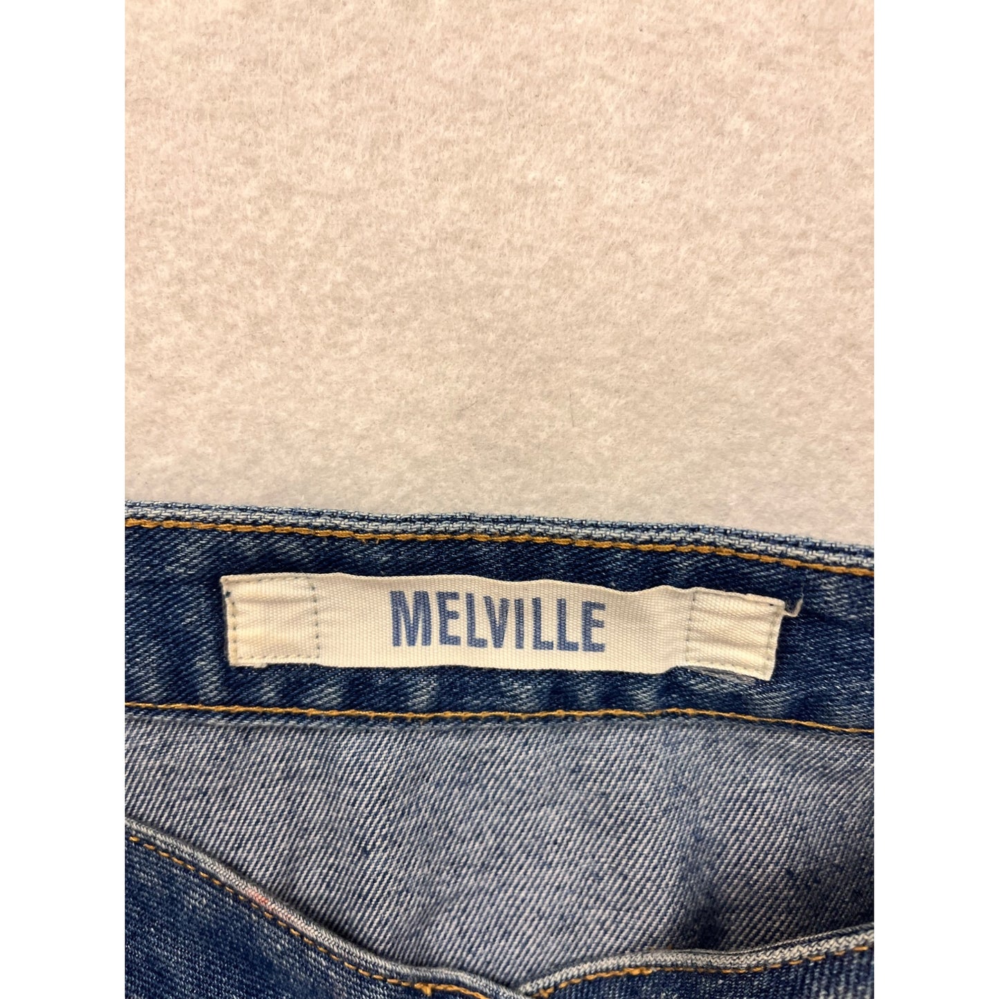 Brandy Melville Blue Denim Button-Front Skirt Size 28 #8574