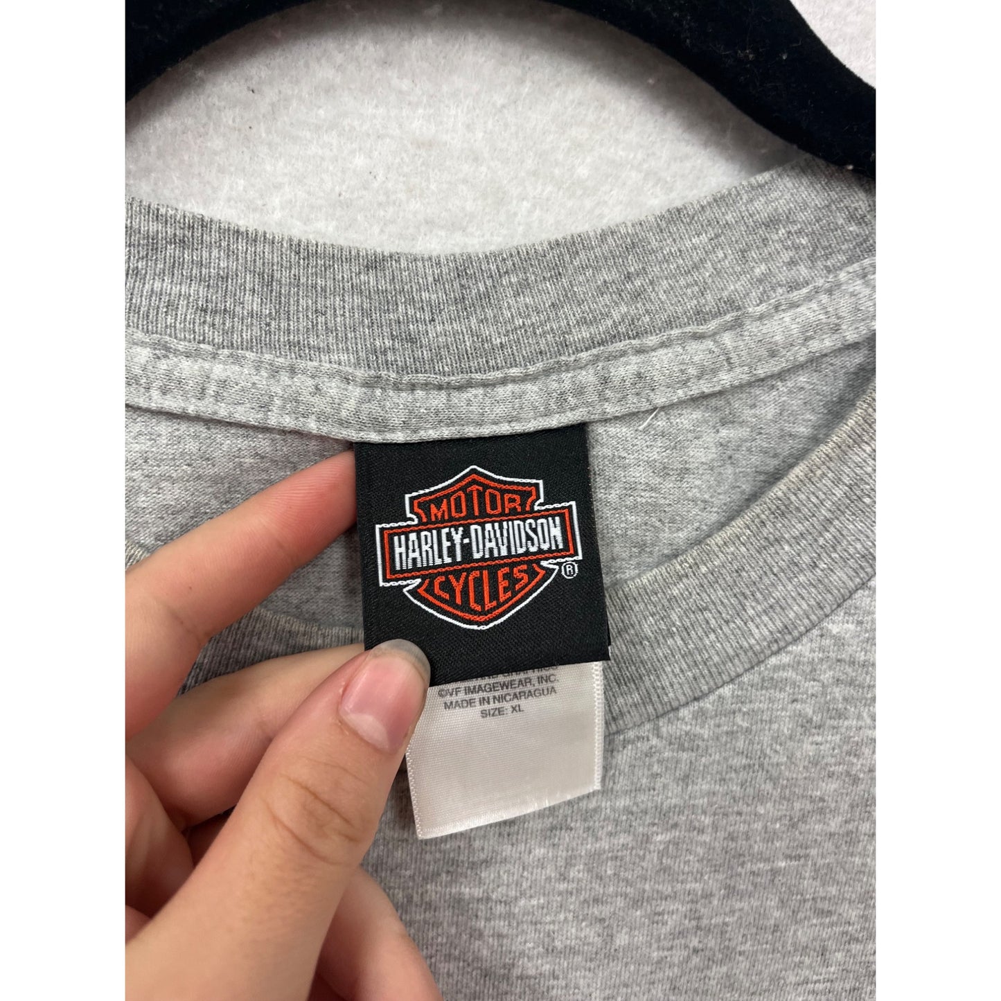 Property Of Harley Davidson Motorcycles Sleeveless Graphic Tee #630A