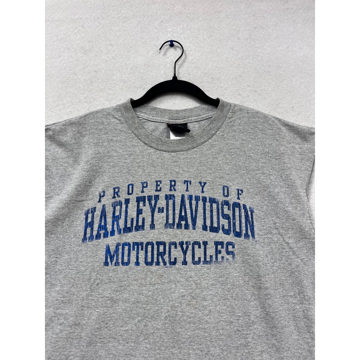 Property Of Harley Davidson Motorcycles Sleeveless Graphic Tee #630A