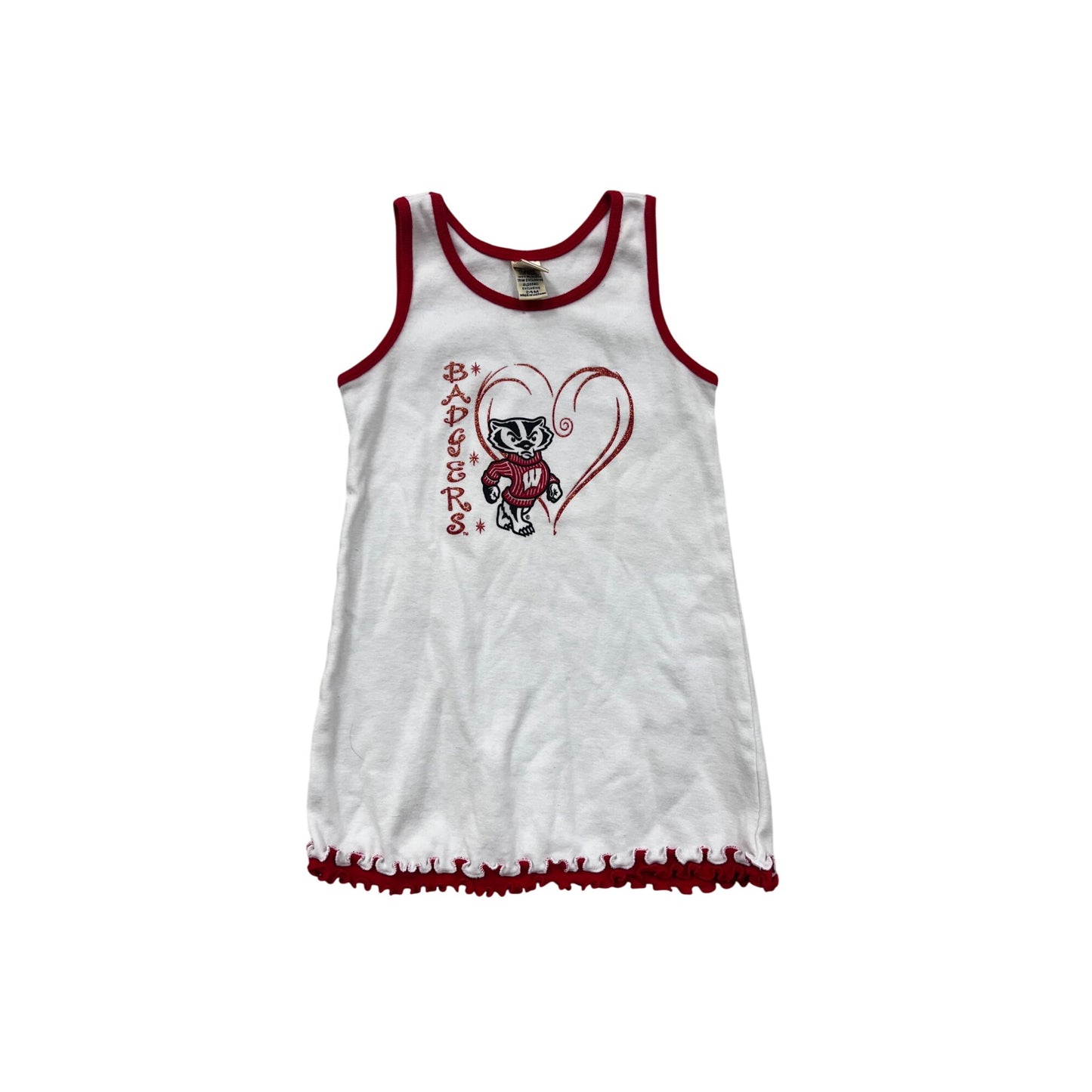 Wisconsin Badgers 24M Tank Dress #8497